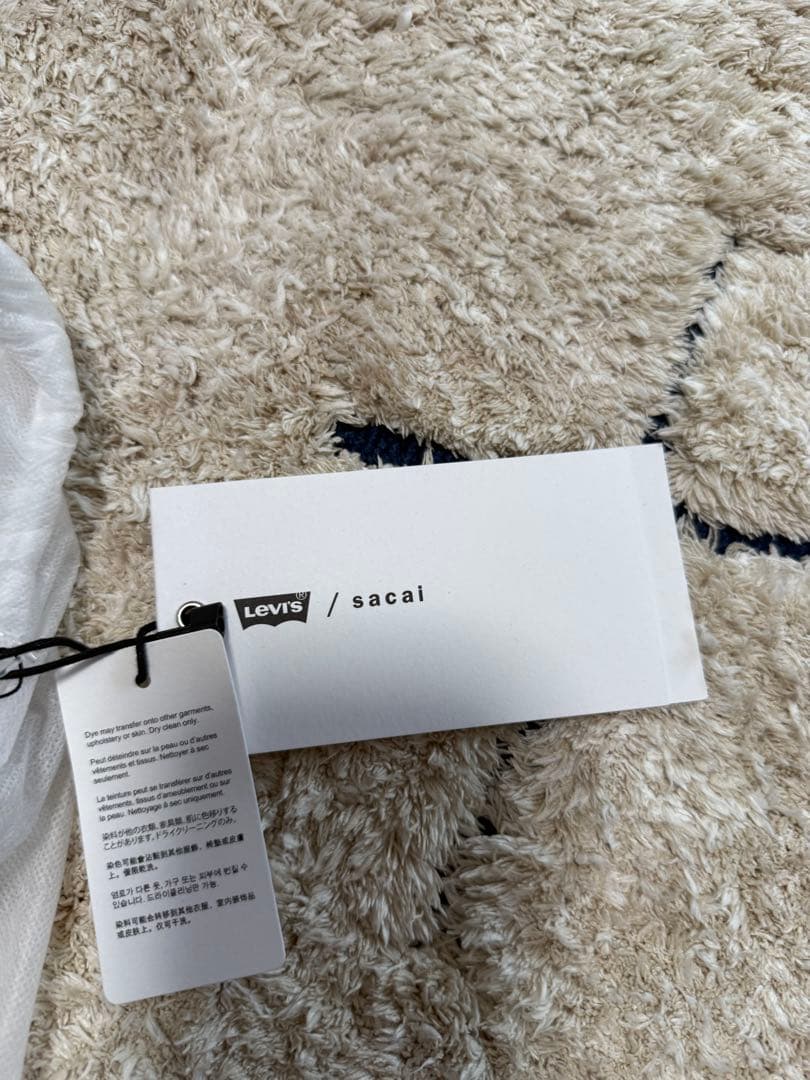 Levi's / sacai ダークブルー デニムジャケット1Size