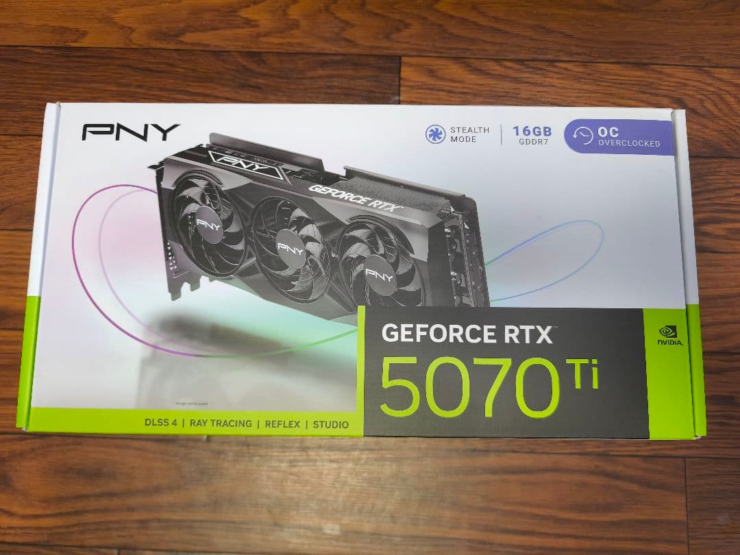 【新品】PNY GeForce RTX RTX5070Ti