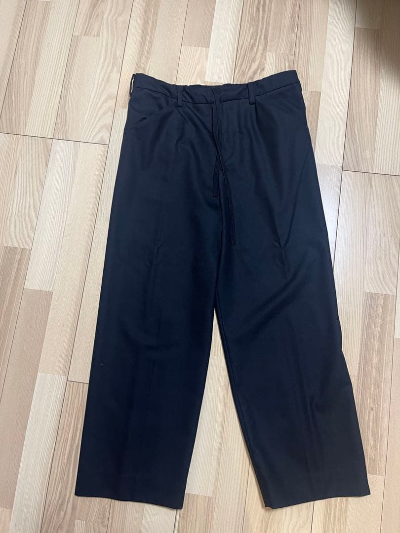 SUNSEA 22AW N.M THICKENED w/耳 WIDE PANTS