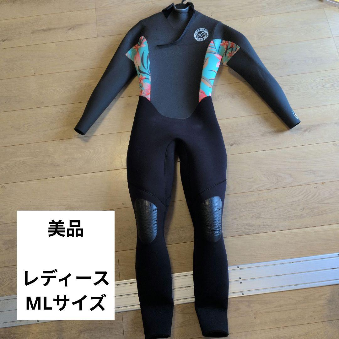 【美品】BILLABONG　セミドライ　レディースML