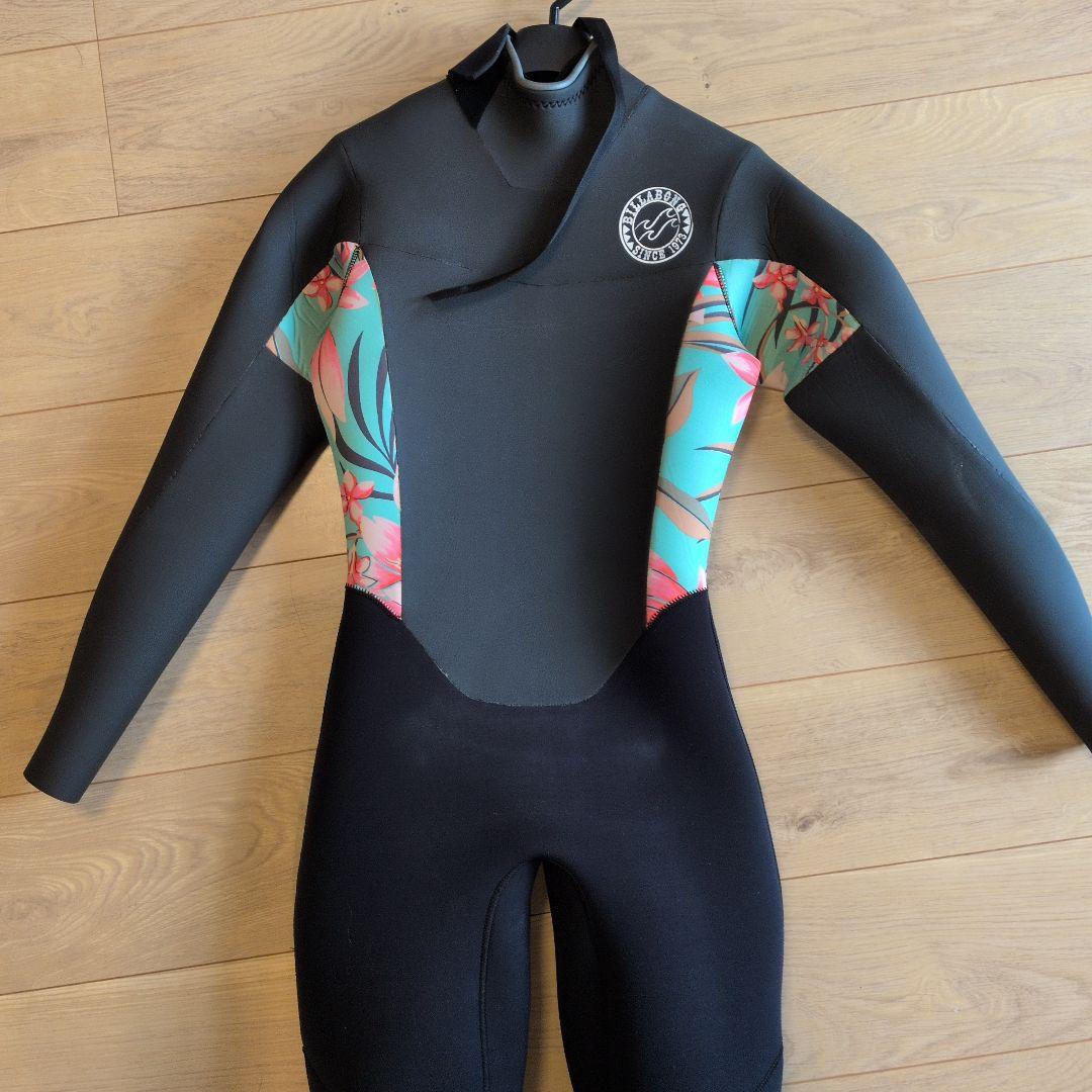 【美品】BILLABONG　セミドライ　レディースML