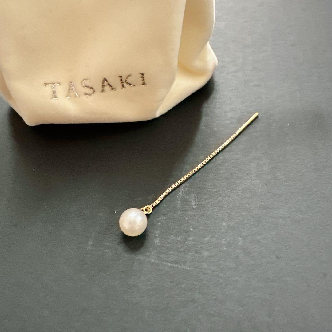TASAKI 真珠 パール　ピアス　アメリカンピアス　K18