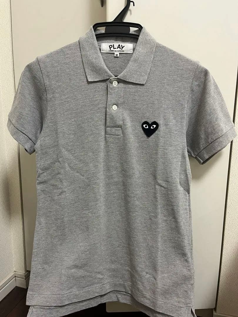 りょうすけ様　PLAY COMME des GARÇONS グレー ポロシャツ
