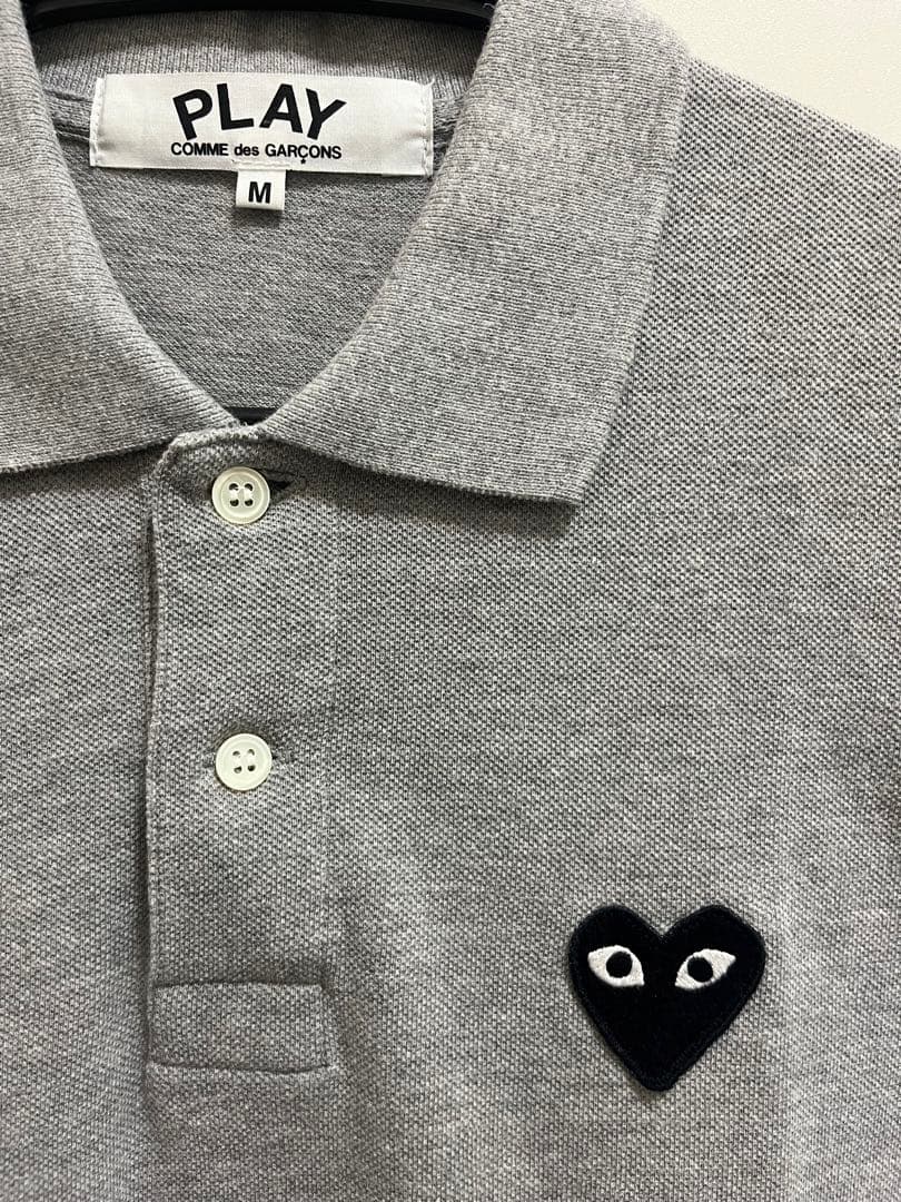 りょうすけ様　PLAY COMME des GARÇONS グレー ポロシャツ