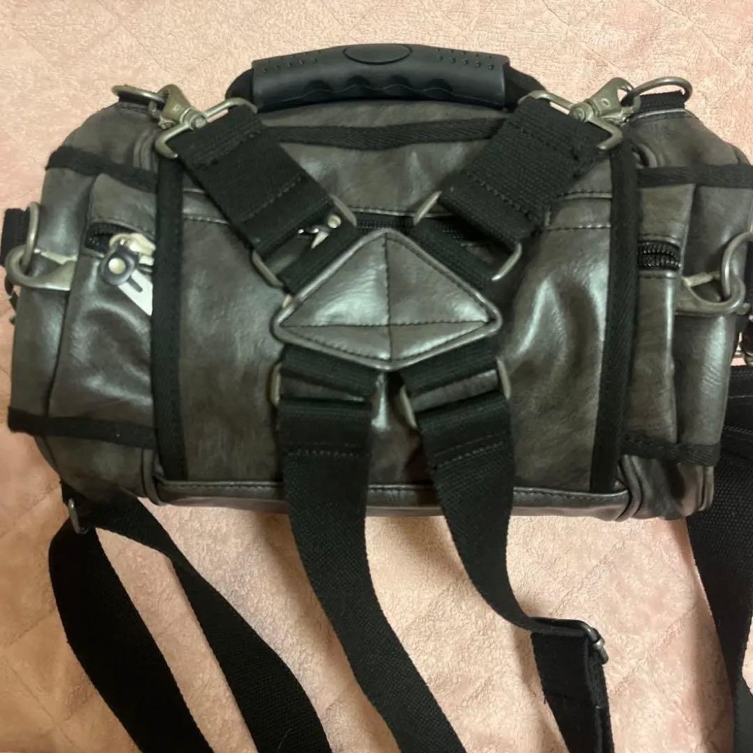 ブラック 黒 y2k DEVICE ドラムバッグ 4way