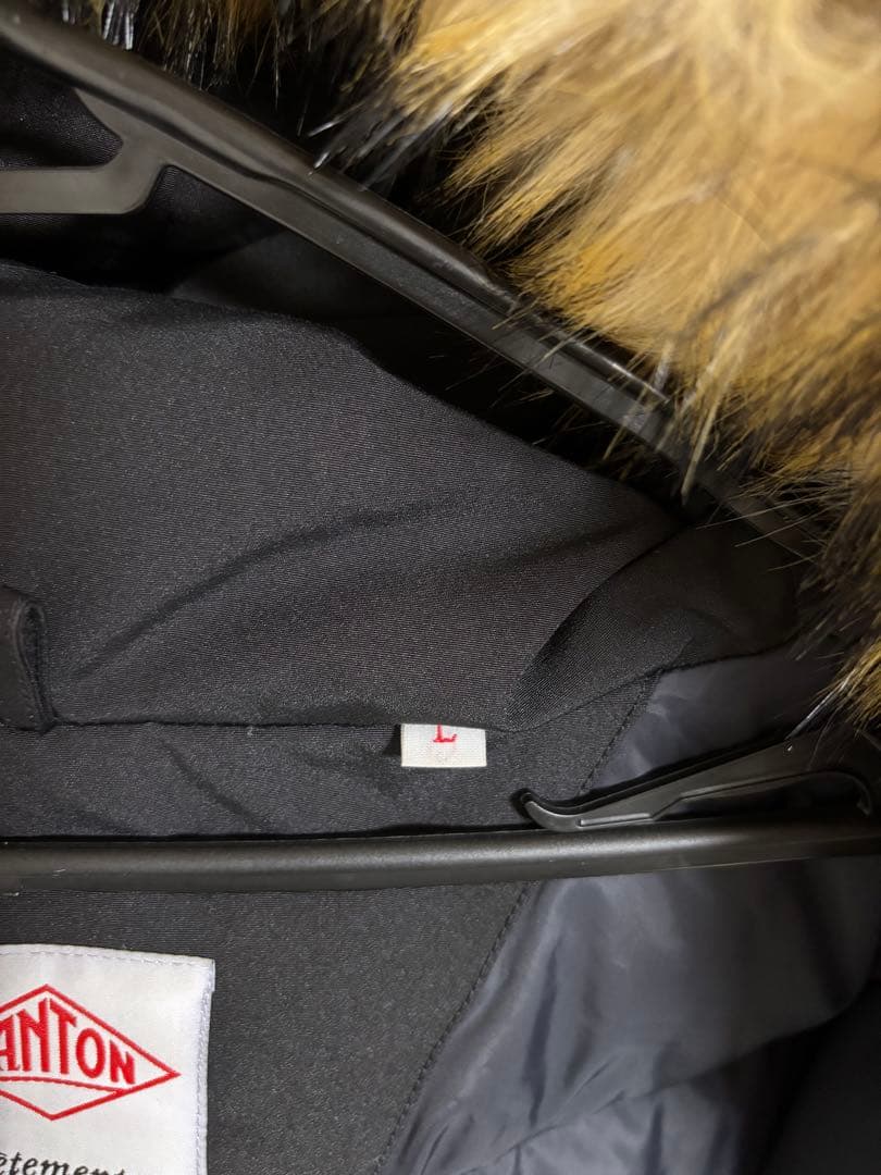 DANTON ダントン ファーフード付き　ダウンジャケットDT-A0029LAS