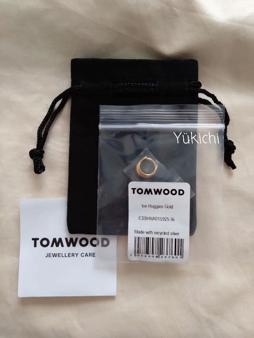 TOMWOOD◆Ice Huggies Gold◆アイスハギーゴールドピアス