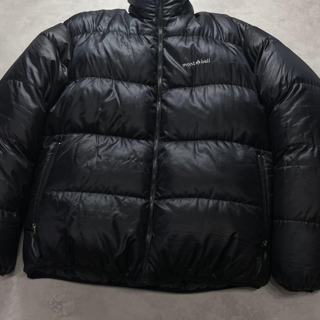 希少XL✨モンベル ライトアルパインダウンジャケット 黒ブラック 800FP