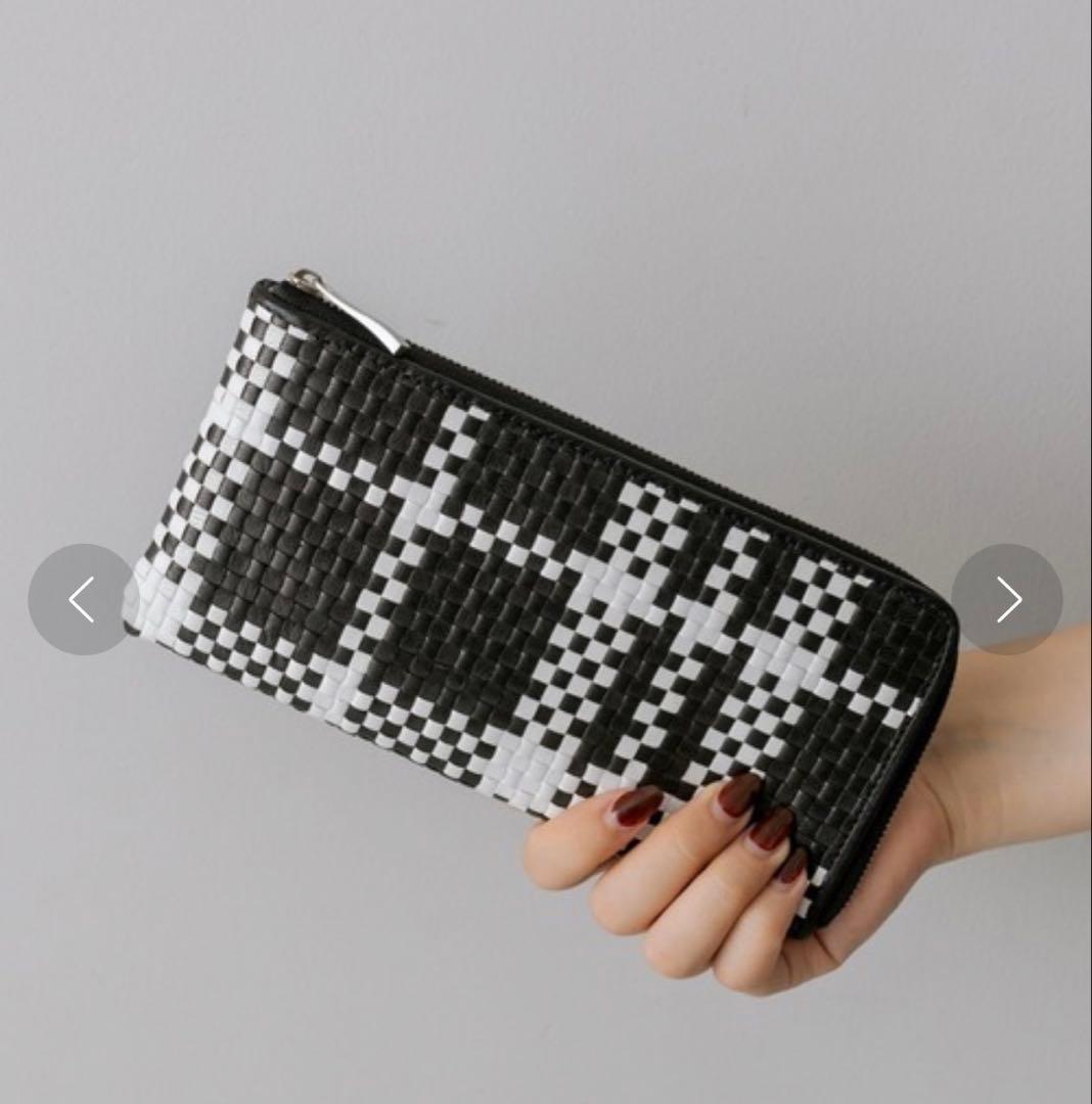 新品　ear PAPILLONNER 【kawa-kawa】meshL字長財布