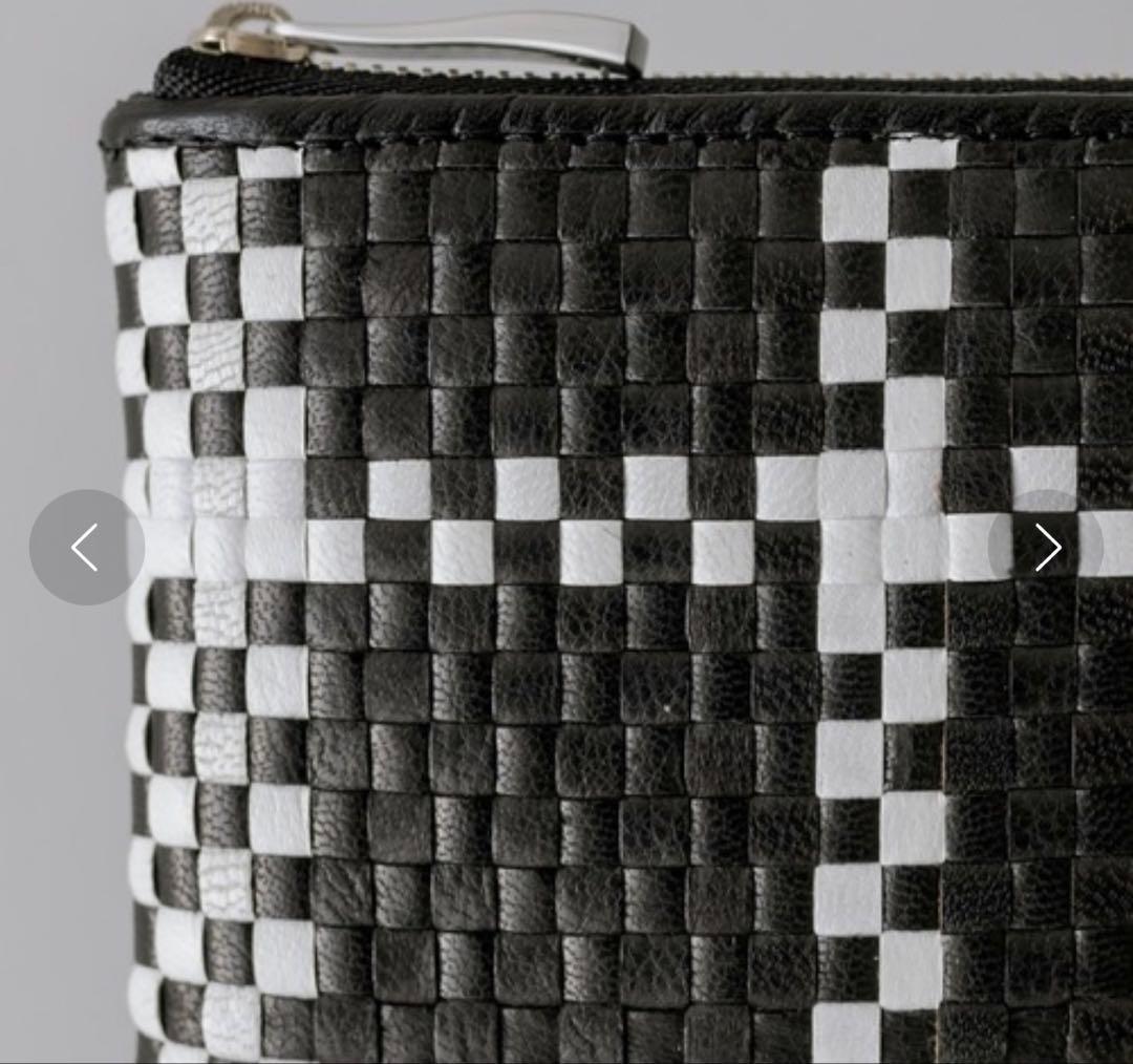 新品　ear PAPILLONNER 【kawa-kawa】meshL字長財布