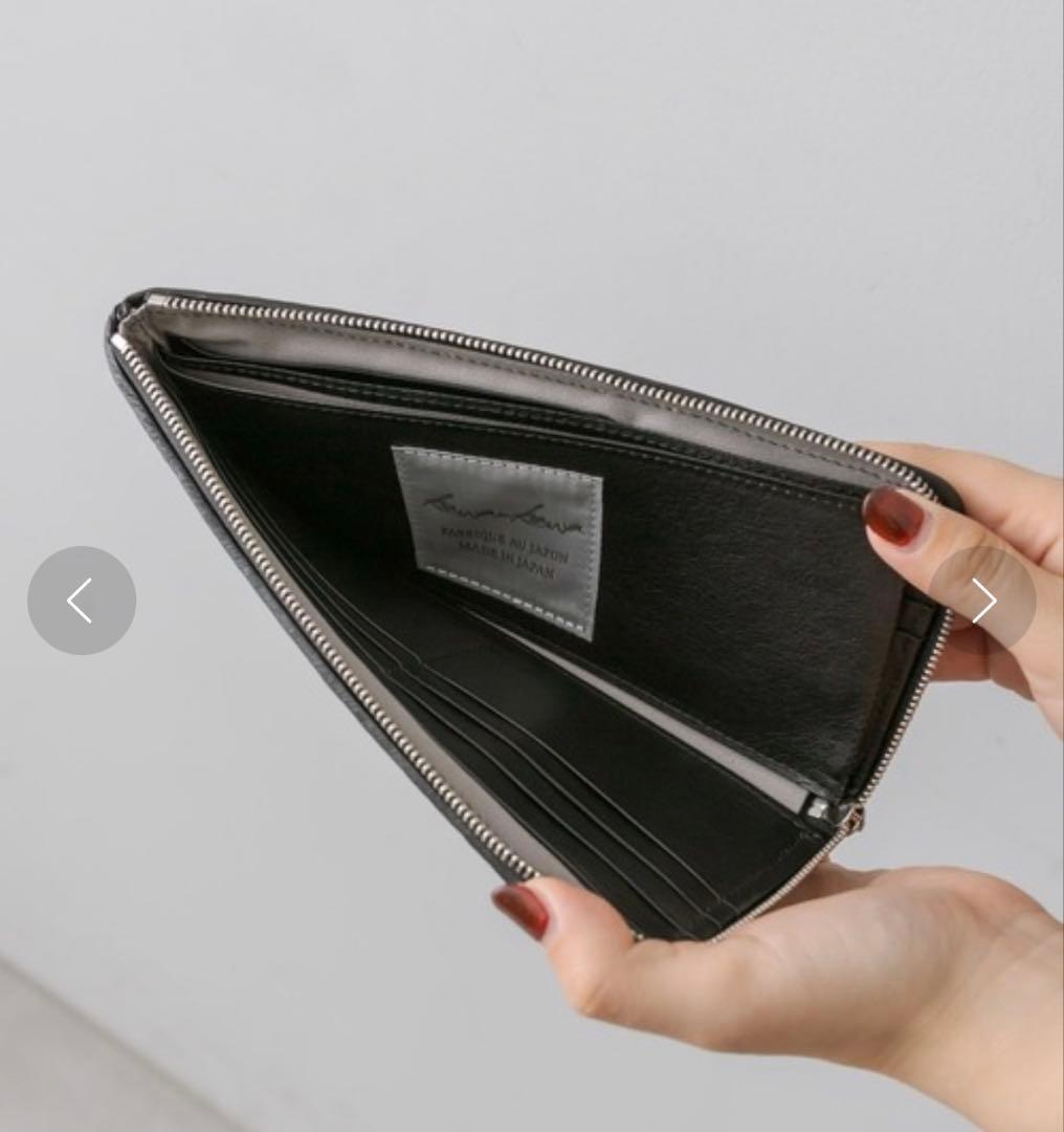 新品　ear PAPILLONNER 【kawa-kawa】meshL字長財布