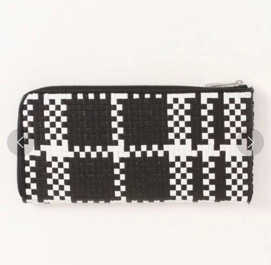 新品　ear PAPILLONNER 【kawa-kawa】meshL字長財布