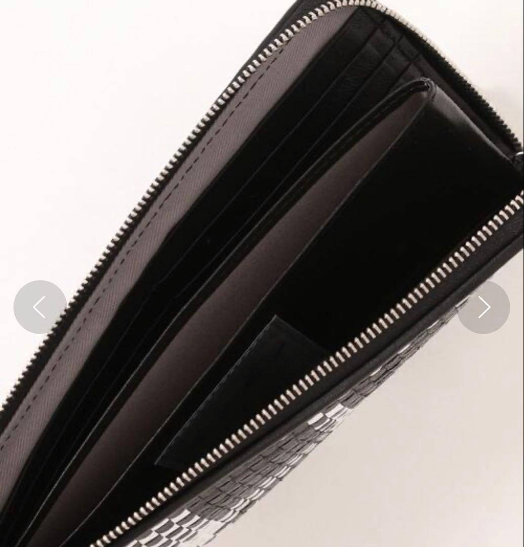 新品　ear PAPILLONNER 【kawa-kawa】meshL字長財布