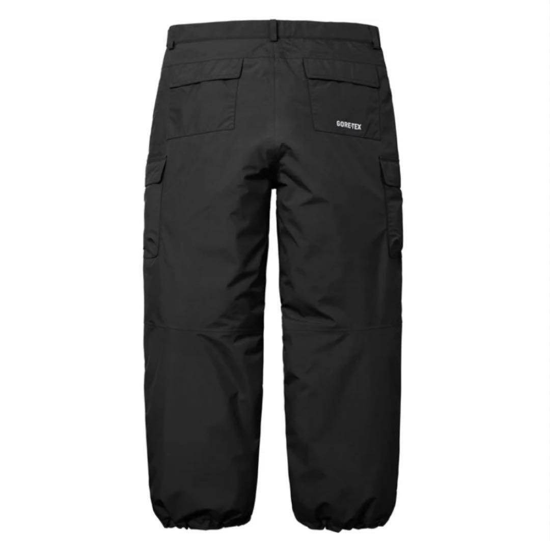 Supreme GORE-TEX 黒 カーゴパンツ