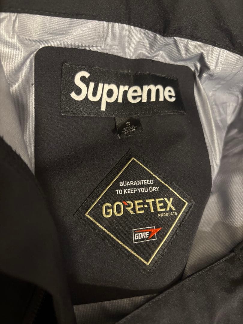 Supreme GORE-TEX 黒 カーゴパンツ