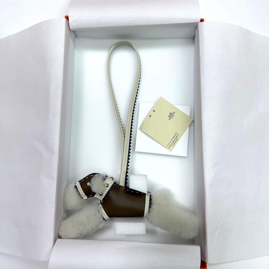 HERMES バディチャーム K刻印 エトゥープ 新品未使用品