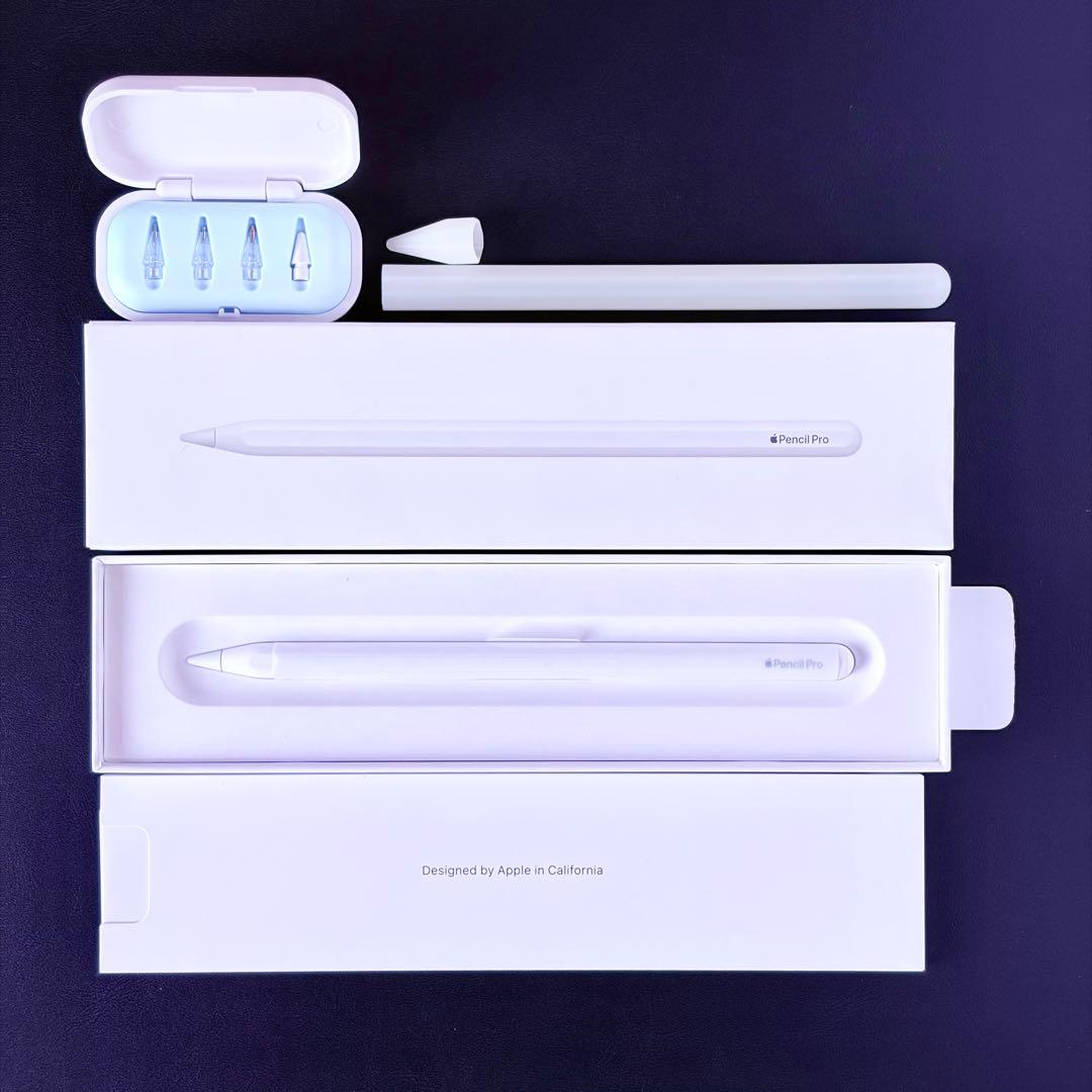 【本体未使用】Apple Pencil Pro （箱・完品＋おまけ特典付）