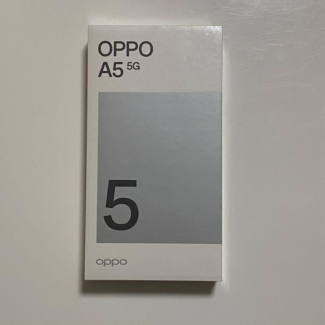 OPPO A5 5G 新品・未開封 ホワイト　128GB