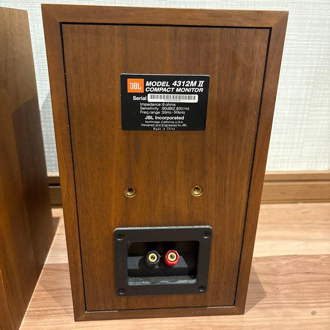 JBL 4312M II ブラック スピーカー