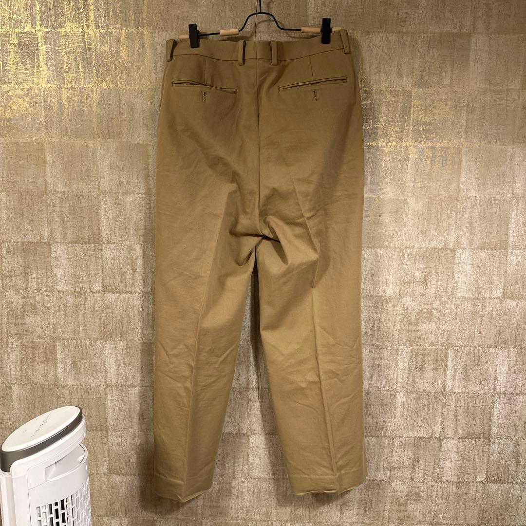 パンツ auralee WASHED HEAVY CHINO SLACKS