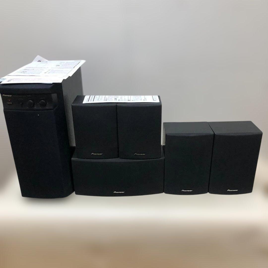 送料無料 パイオニアスピーカーセット S-W3 + S-ST01 250907