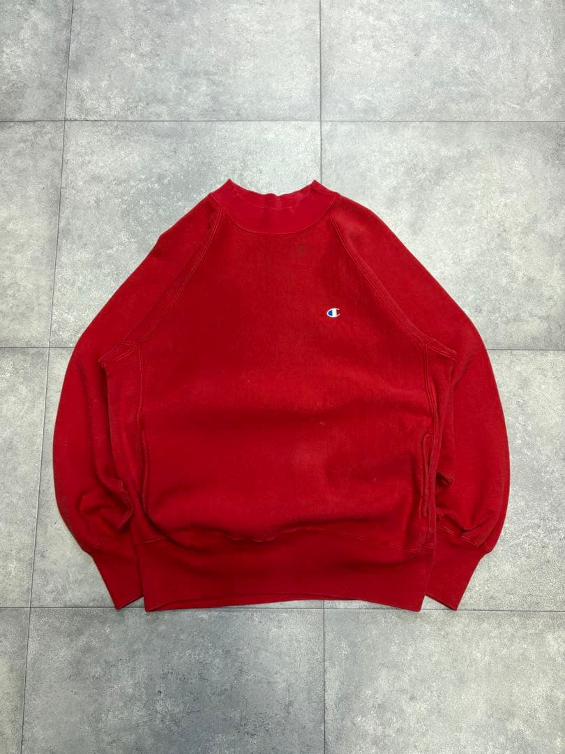 古*フ様 【希少】モックネック 90s Champion リバースウィーブ 目あ