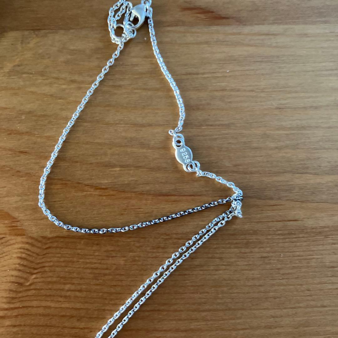   シルバーネックレス