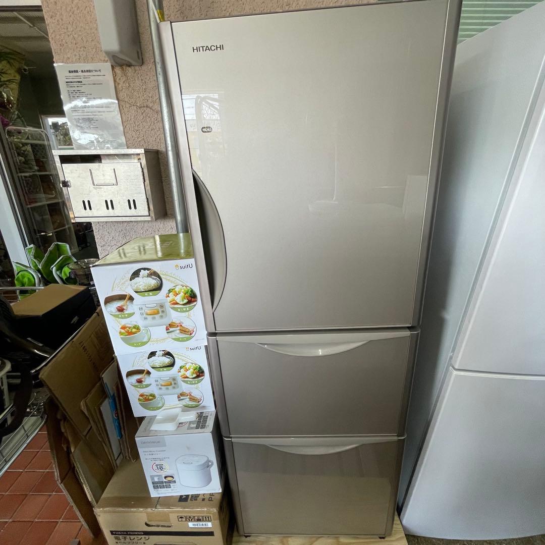 雷216 265㍑日立ノンフロン冷凍冷蔵庫 ３ドア 人気タイプ