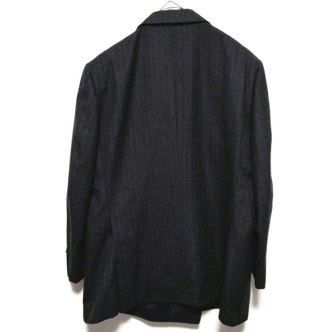 バーバリーズ　ダブルスーツ　セットアップ　ストライプ　総裏　BB5