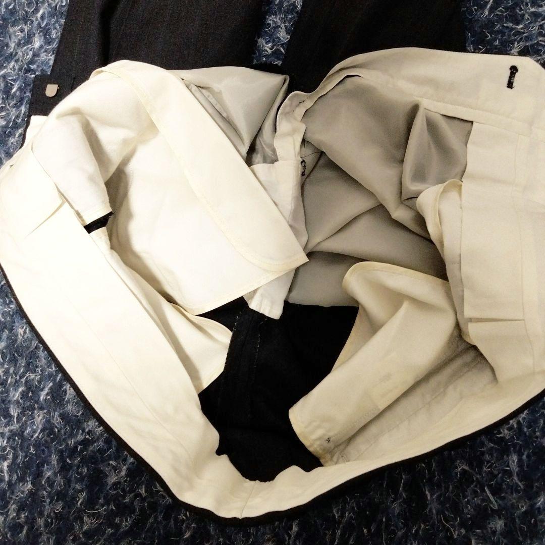 バーバリーズ　ダブルスーツ　セットアップ　ストライプ　総裏　BB5