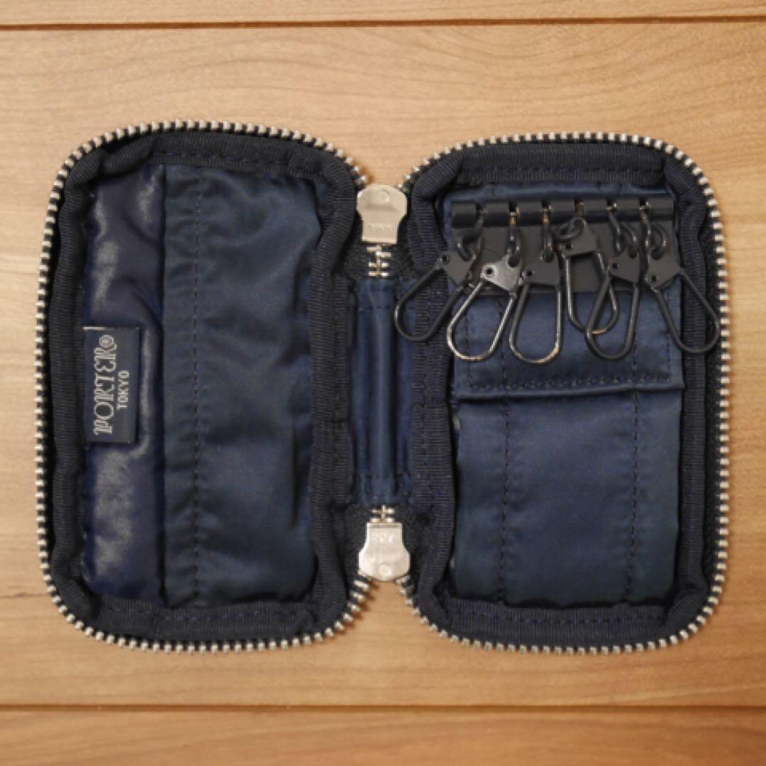 PORTER×BEAMS TANKER キーケースBEAMS40周年インディゴ
