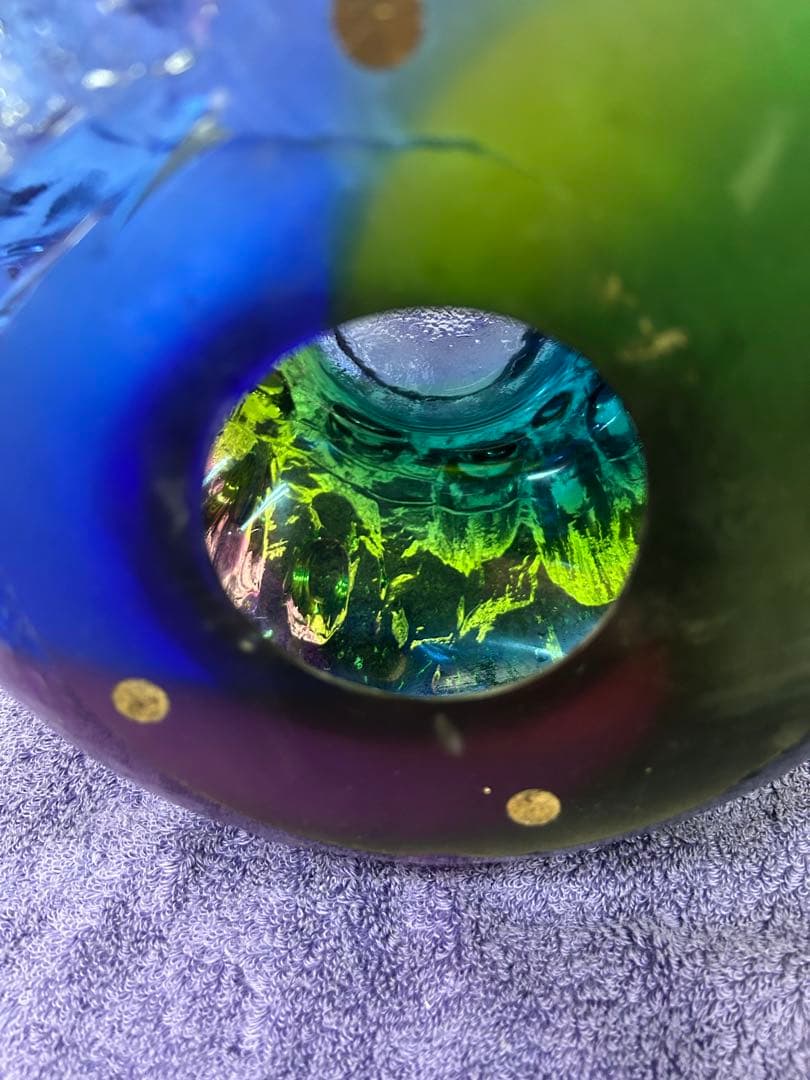 まるさんかく　キャンドルホルダー　アンティーク品