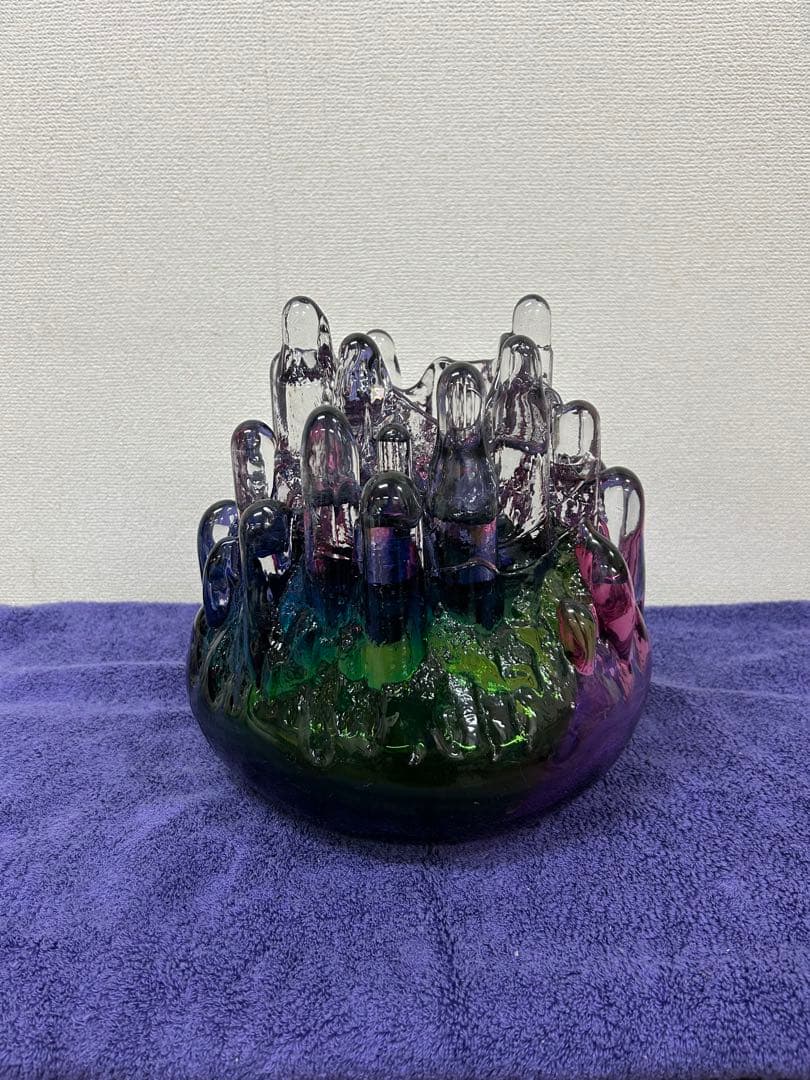 まるさんかく　キャンドルホルダー　アンティーク品