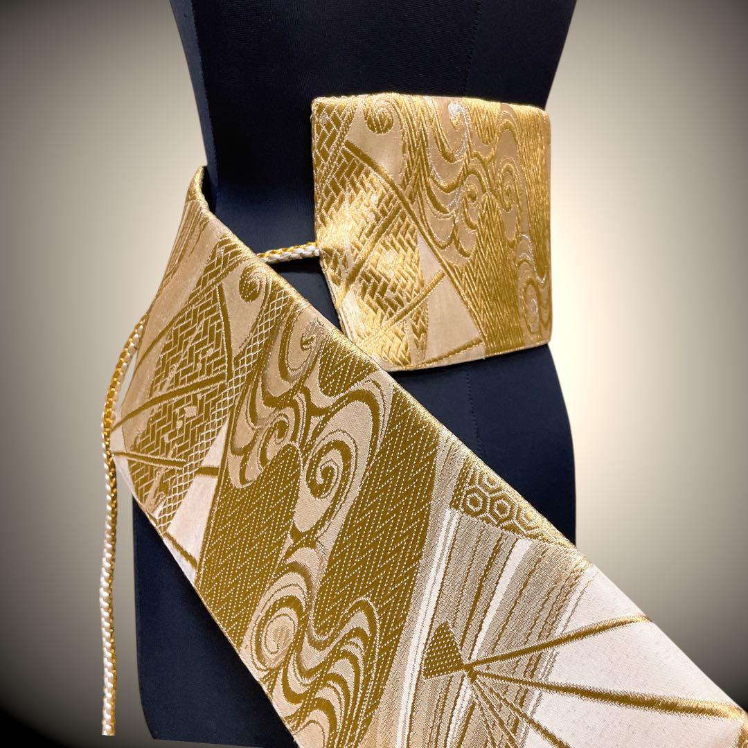 煌めきサッシュベルト W65〜95cm 帯ベルト 着物リメイク J71208