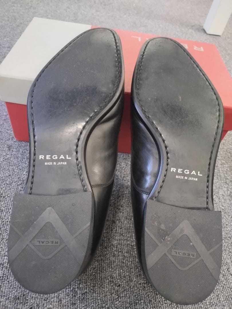 【美品】REGAL  / リーガル　メンズUチップビジネスシューズ　25.5ｃｍ