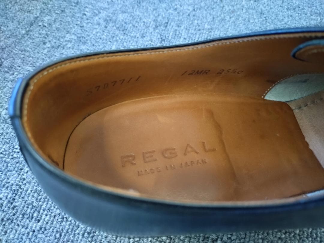 【美品】REGAL  / リーガル　メンズUチップビジネスシューズ　25.5ｃｍ