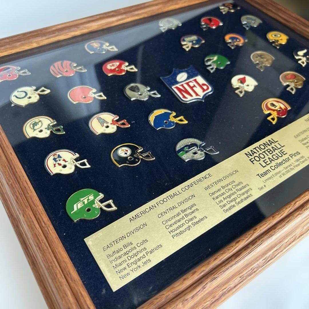 う*ー様 NFLチームヘルメットピンバッジコレクション1984/1985s