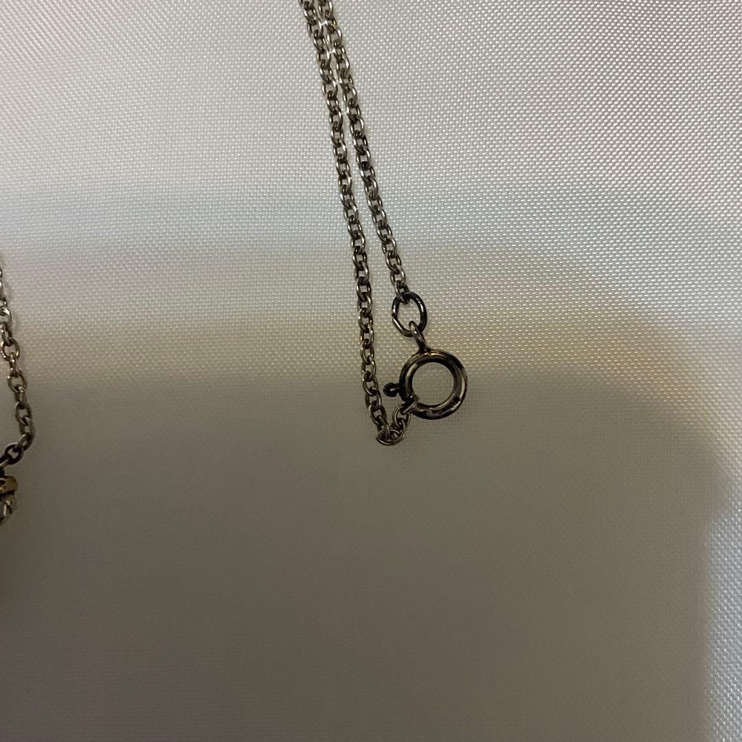 ティファニートリプルリボン、ネックレス、訳あり