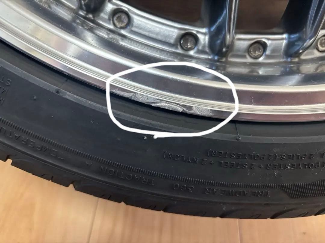 Warwick 18インチ 7j4本セット215/45r18(美品）