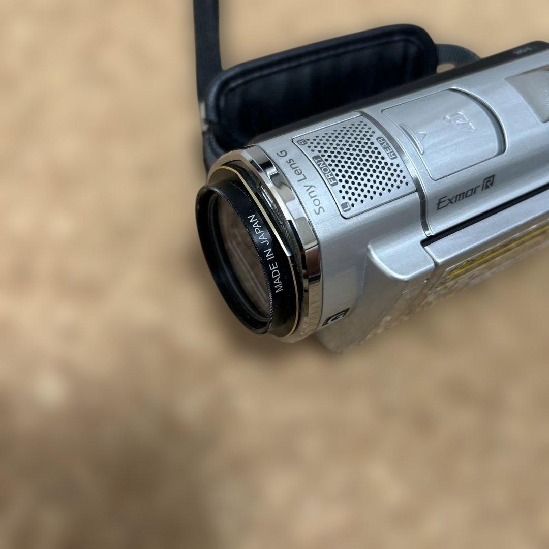 SONY HDR-CX500V ビデオカメラ 本体　説明書　レンズカバー付き