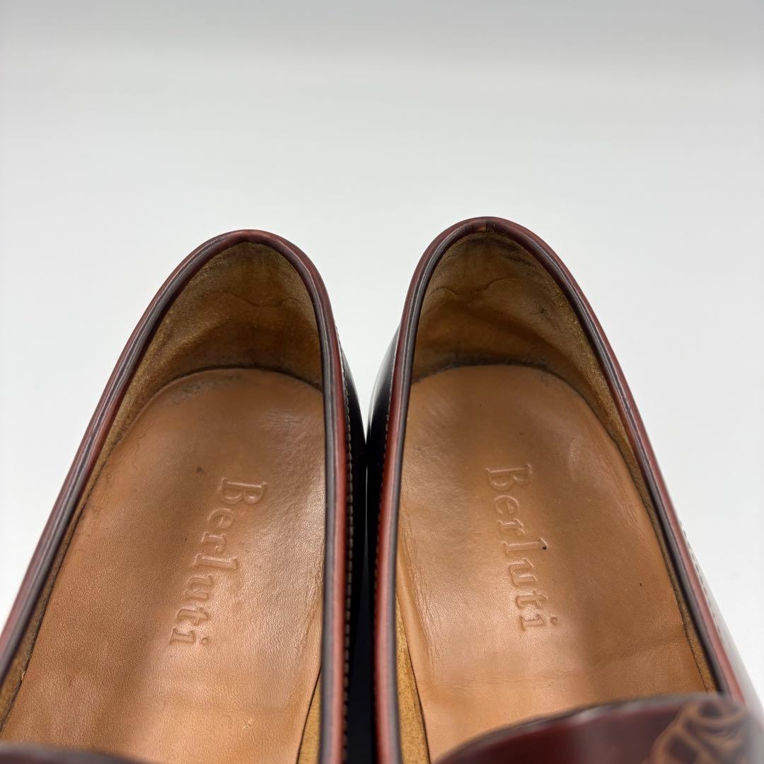 美品☆ ベルルッティ シューズ カリグラフィ ローファー 紳士 8 1/2