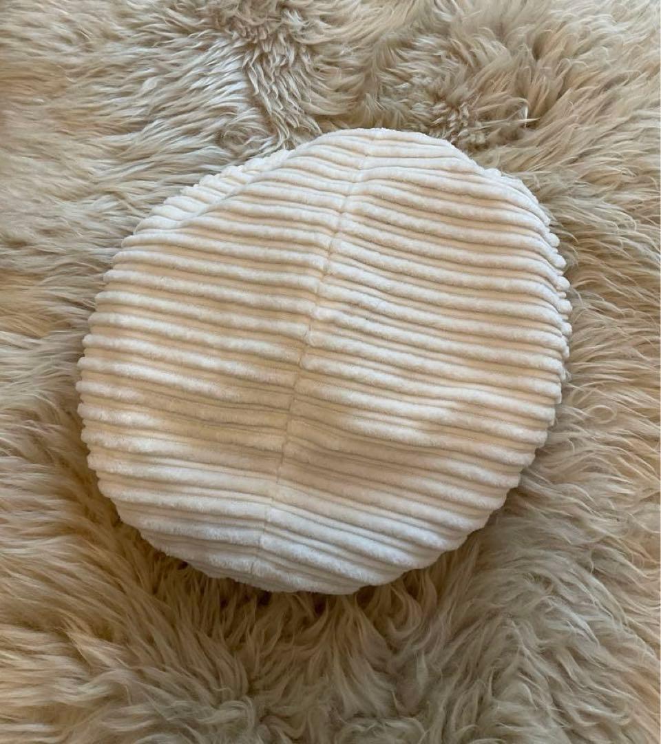 MAISON MICHEL ベロアコーデュロイ×羊革　ベレー帽 レディース