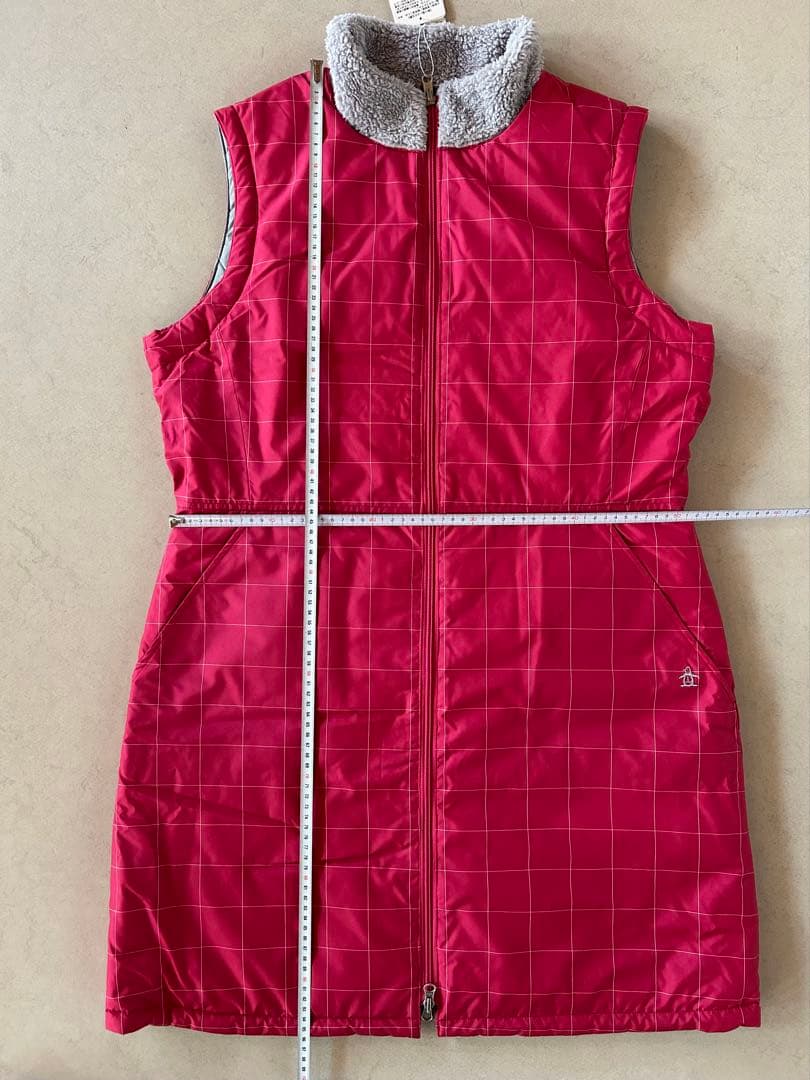 Munsing wear 新品3Lワンピース　ローズピンク＆グレー　リバーシブル