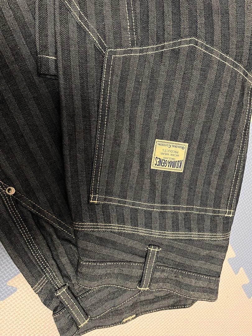 島ジーンズ KOJIMA GENES ヘリンボーンベーシックペインターパンツ