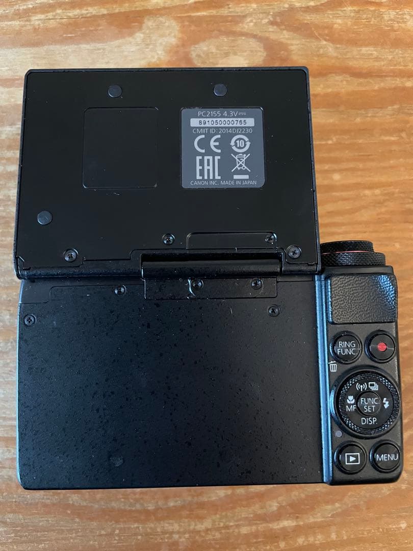 Canon PowerShot G7 X 美品 動作確認済み デジカメ コンデジ