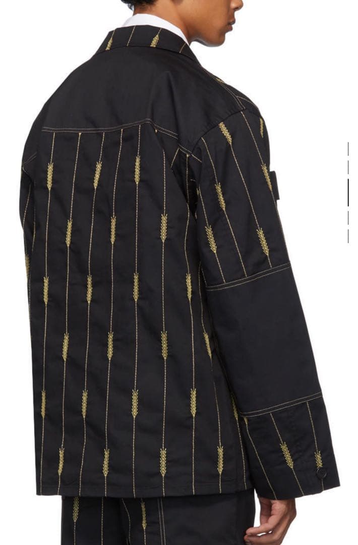 値下げ ジャックムス JACQUEMUS 麦刺繍 ブルゾン カバーオール