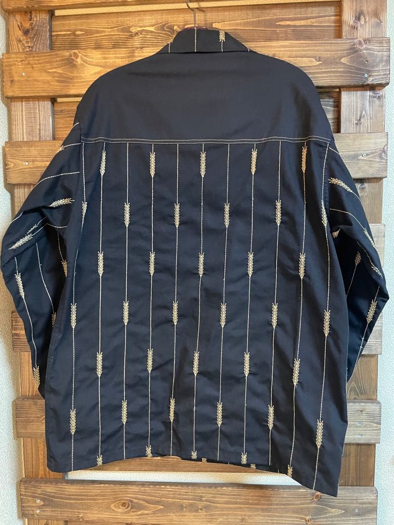 値下げ ジャックムス JACQUEMUS 麦刺繍 ブルゾン カバーオール