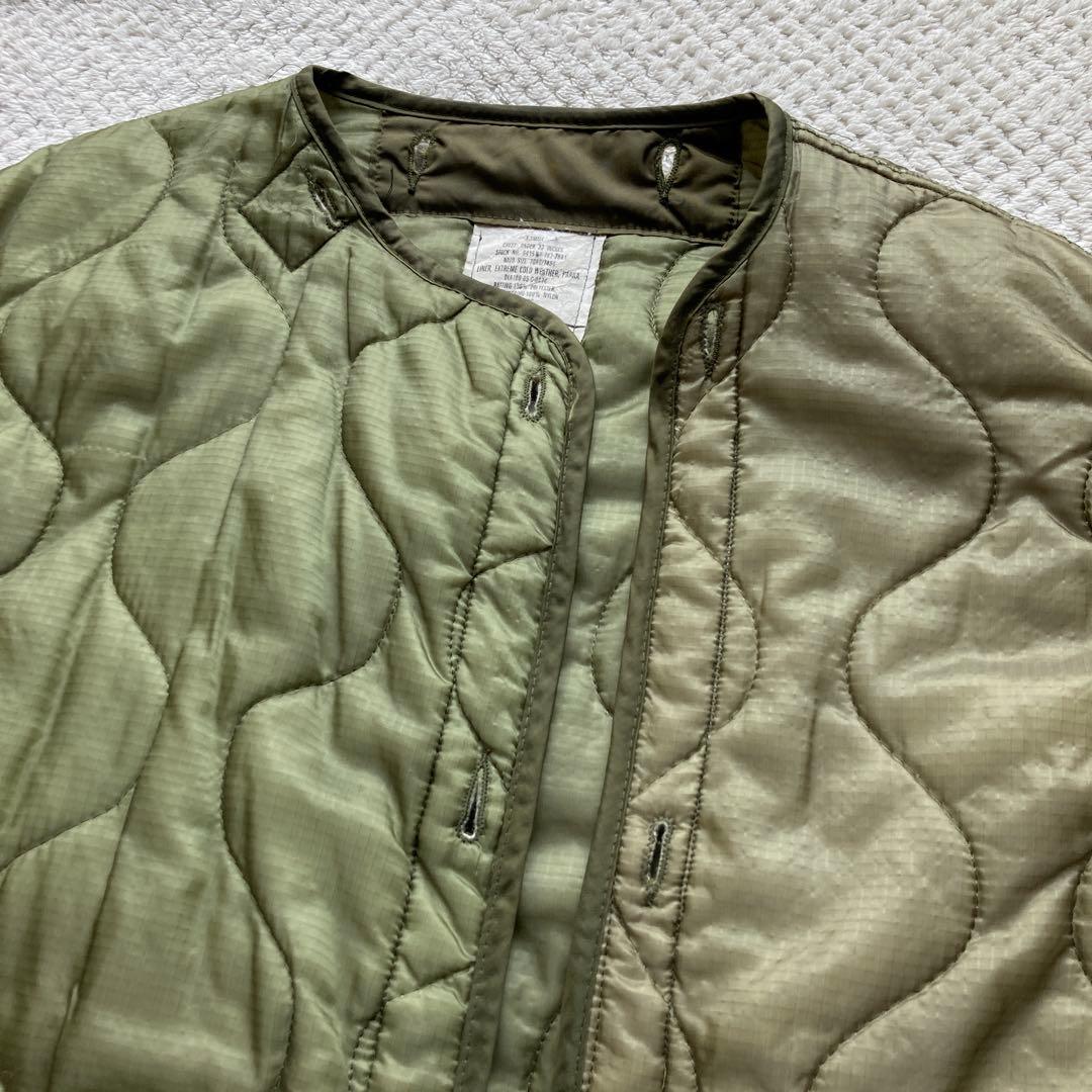 ツートンカラー! XSサイズ 80s M65 フィッシュテールパーカー ライナー