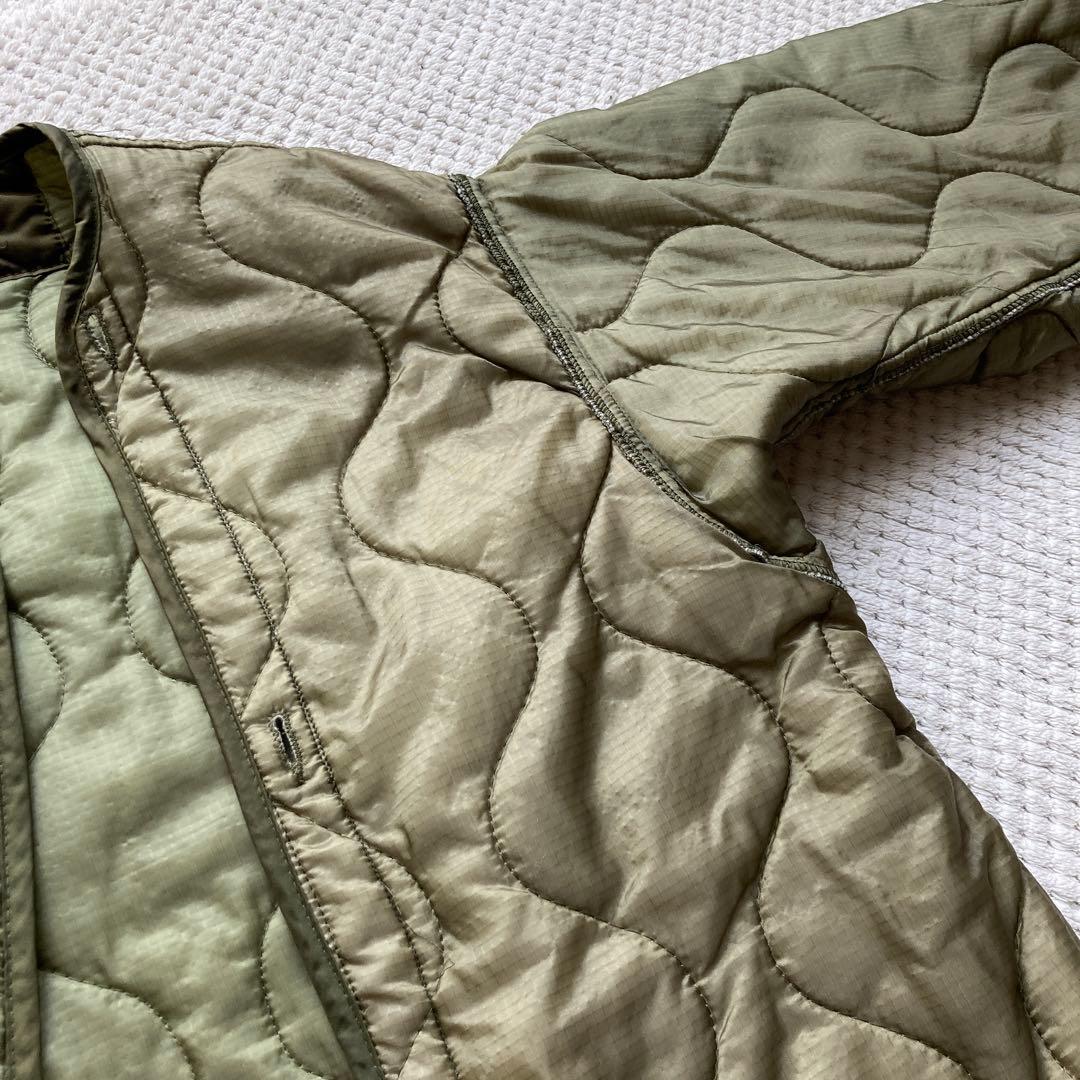 ツートンカラー! XSサイズ 80s M65 フィッシュテールパーカー ライナー