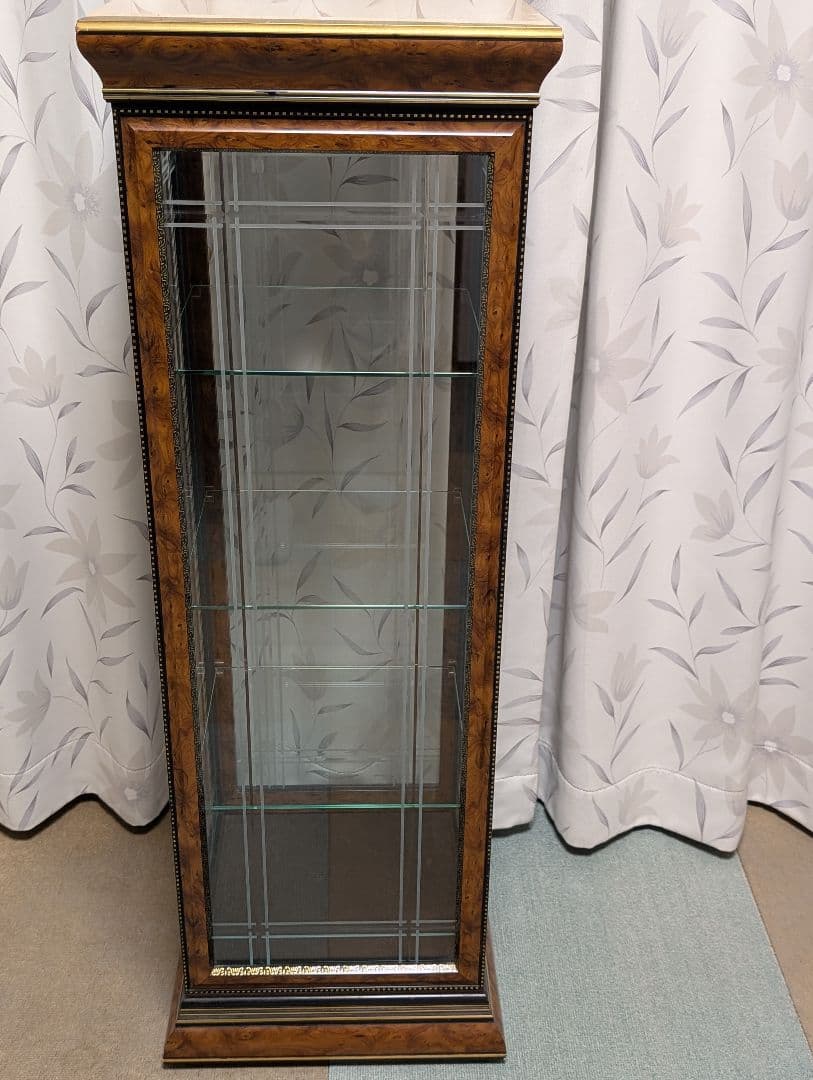 【ジェームス商品】コレクションケース　飾り棚 キュリオケース キャビネット